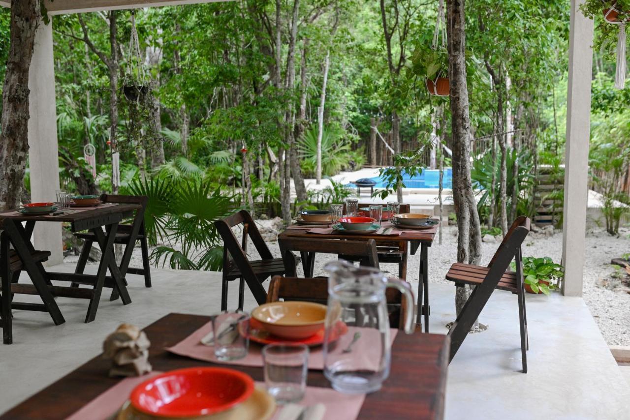 Lunita Jungle Experience Hotel Puerto Morelos Ngoại thất bức ảnh