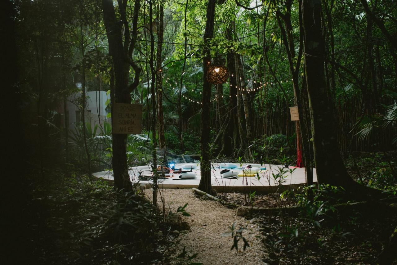 Lunita Jungle Experience Hotel Puerto Morelos Ngoại thất bức ảnh
