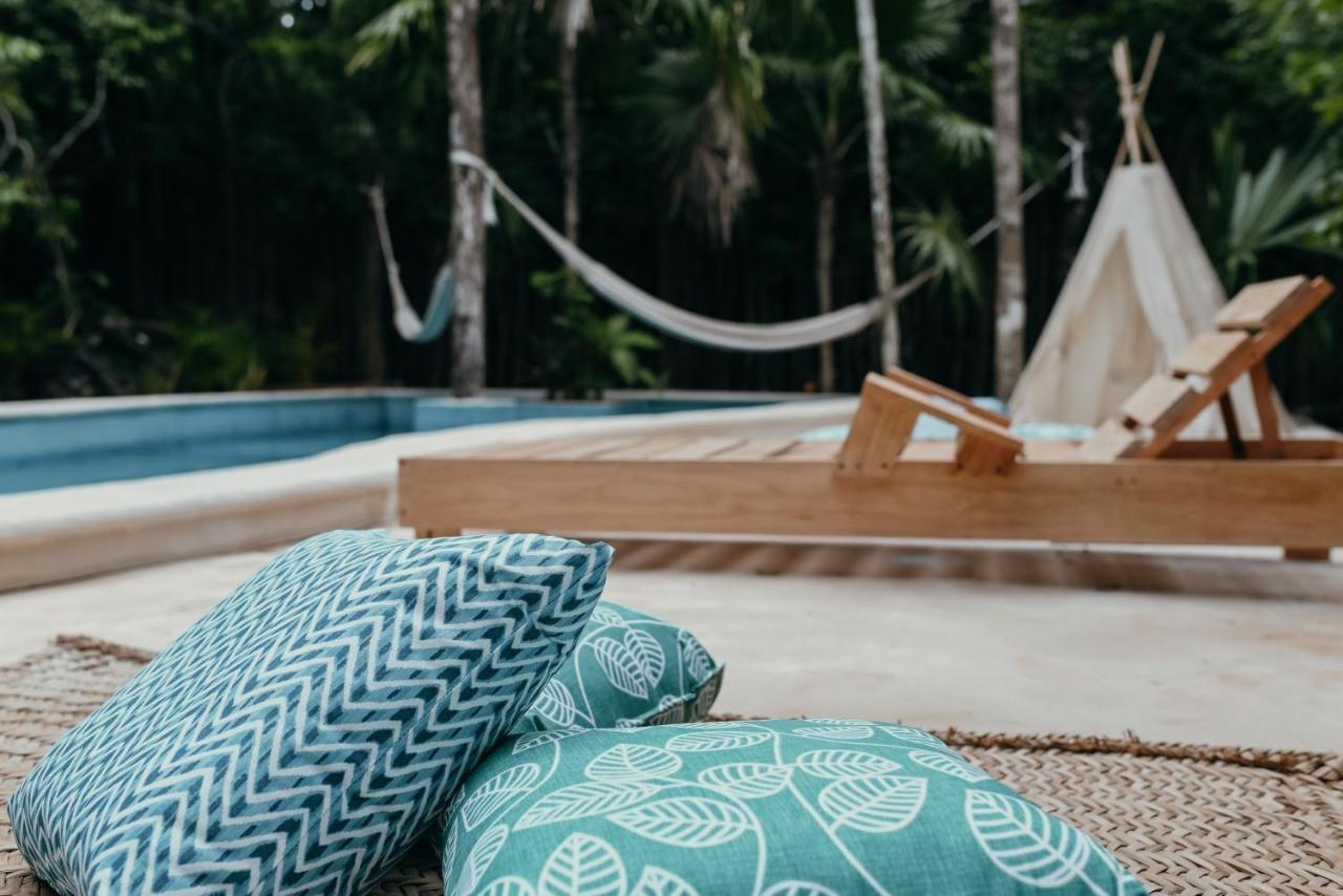 Lunita Jungle Experience Hotel Puerto Morelos Ngoại thất bức ảnh