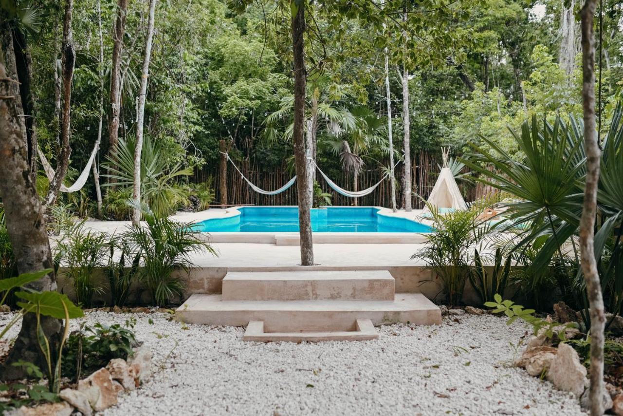 Lunita Jungle Experience Hotel Puerto Morelos Ngoại thất bức ảnh